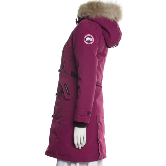 Canada Goose Women's Kensington Parka - Pink - Size Small - Picture 4 of 11